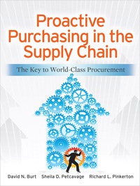 Imagen de portada: Proactive Purchasing in the Supply Chain: The Key to World-Class Procurement 1st edition 9780071770613