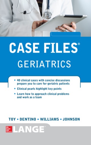 Cover image: Case Files Geriatrics 1st edition 9780071770781