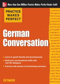 Cover image: Practice Makes Perfect: German Conversation 1st edition 9780071770910