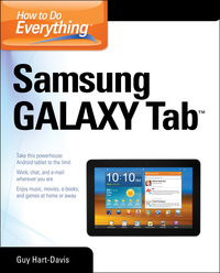 Imagen de portada: How to Do Everything Samsung Galaxy Tab 1st edition 9780071771092