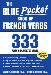 Omslagafbeelding: The Blue Pocket Book of French Verbs 1st edition 9780071421638