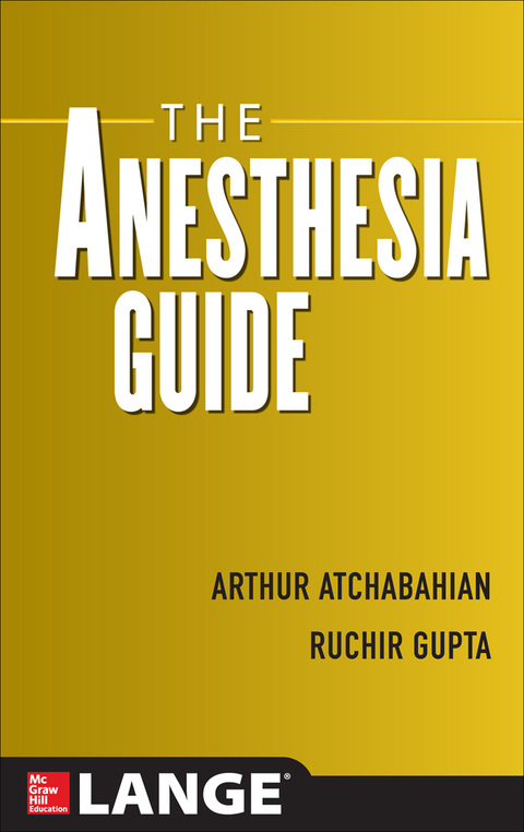 The Anesthesia Guide, 1st Edition - FULL INSTANT DOWNLOAD | PDF DOCX EPUB