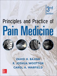 Cover image: Principles and Practice of Pain Medicine 3/E 3rd edition 9780071766838