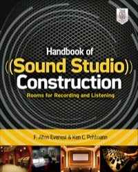 Cover image: Handbook of Sound Studio Construction: Rooms for Recording and Listening 1st edition 9780071772747
