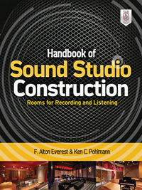 Cover image: Handbook of Sound Studio Construction: Rooms for Recording and Listening 1st edition 9780071772747
