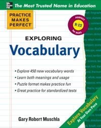 Cover image: Practice Makes Perfect Exploring Vocabulary 1st edition 9780071772761