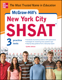 Imagen de portada: McGraw-Hill's New York City SHSAT 1st edition 9780071772815