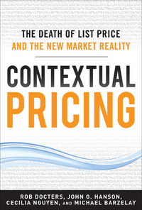 Imagen de portada: Contextual Pricing:  The Death of List Price and the New Market Reality 1st edition 9780071772464