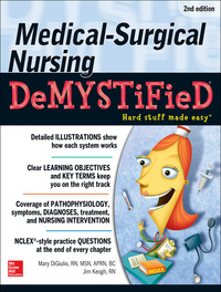 Imagen de portada: Medical-Surgical Nursing Demystified, Second Edition 2nd edition 9780071771498