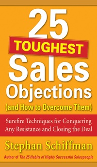 Cover image: 25 Toughest Sales Objections-and How to Overcome Them 1st edition 9780071767378