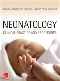 表紙画像: Neonatology: Clinical Practice and Procedures 1st edition 9780071763769