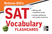 Cover image: McGraw-Hill's SAT Vocabulary Flashcards 1st edition 9780071766418