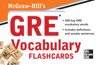 صورة الغلاف: McGraw-Hill's GRE Vocabulary Flashcards 1st edition 9780071766401