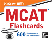 Cover image: McGraw-Hill's MCAT Flashcards 1st edition 9780071770262