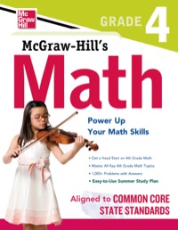 Cover image: McGraw-Hill Math Grade 4 1st edition 9780071775601