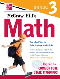 Cover image: McGraw-Hill Math Grade 3 1st edition 9780071775625