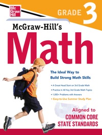 Imagen de portada: McGraw-Hill Math Grade 3 1st edition 9780071775625