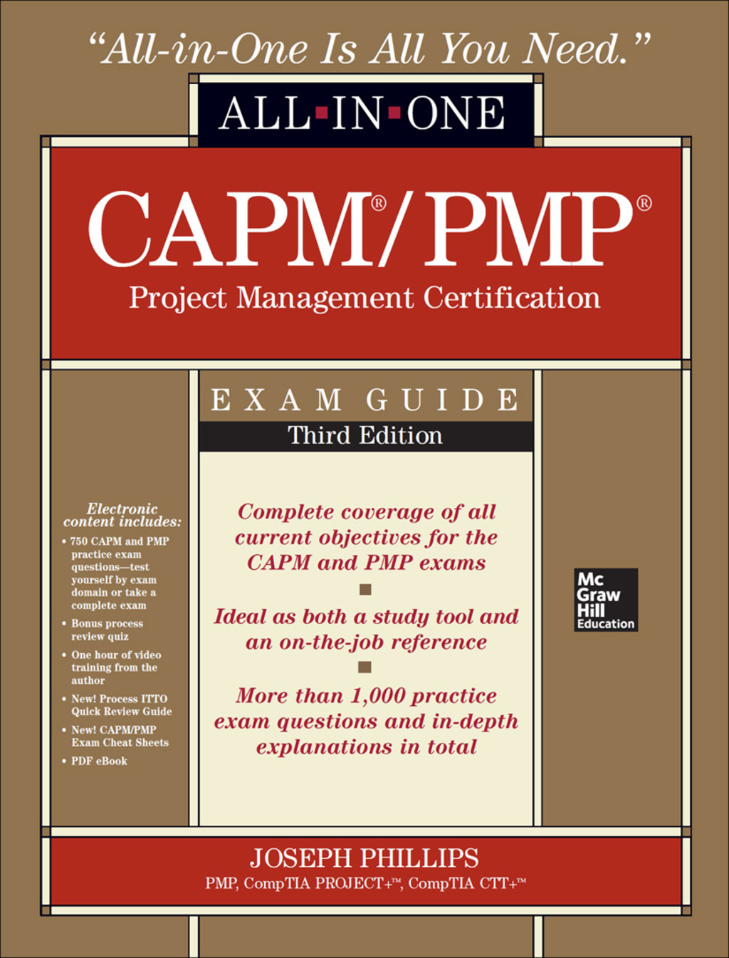 CAPM/PMP Project Management Certification All-In-One Exam Guide, Third Edition 3rd Edition