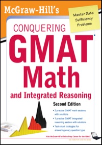 Cover image: McGraw-Hills Conquering the GMAT Math and Integrated Reasoning 2nd edition 9780071776103