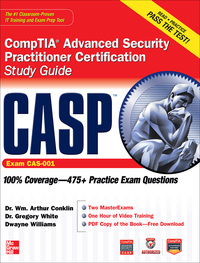 表紙画像: CASP CompTIA Advanced Security Practitioner Certification Study Guide (Exam CAS-001) 1st edition 9780071776202