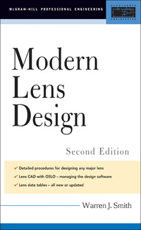 表紙画像: Modern Lens Design 2nd edition 9780071438308