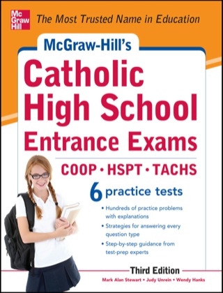 Cover image: McGraw-Hill's Catholic High School Entrance Exams 3rd edition 9780071778305