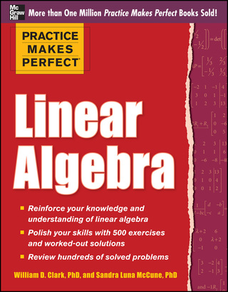 Cover image: Practice Makes Perfect Linear Algebra 1st edition 9780071778435