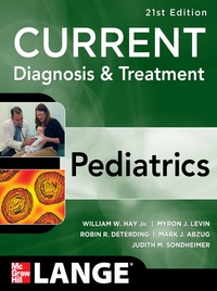 Cover image: CURRENT Diagnosis and Treatment Pediatrics 21st edition 9780071779708