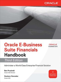 Imagen de portada: Oracle E-Business Suite Financials Handbook 3/E 3rd edition 9780071779722