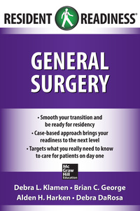 Omslagafbeelding: Resident Readiness General Surgery 1st edition 9780071773195