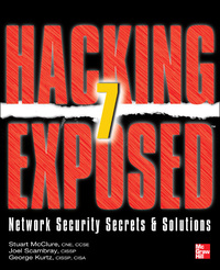 Imagen de portada: Hacking Exposed 7 7th edition 9780071780285