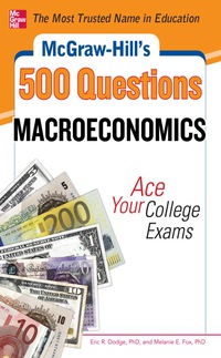 Imagen de portada: McGraw-Hill's 500 Macroeconomics Questions: Ace Your College Exams 1st edition 9780071780346