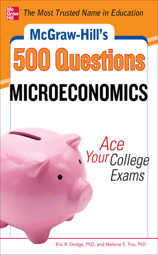 Cover image: McGraw-Hill's 500 Microeconomics Questions: Ace Your College Exams 1st edition 9780071780483
