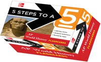 Imagen de portada: 5 Steps to a 5 AP World History Flashcards 1st edition 9780071780643