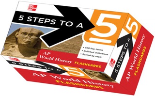 Cover image: 5 Steps to a 5 AP World History Flashcards 1st edition 9780071780643
