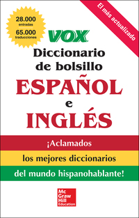 Cover image: VOX Diccionario de bolsillo español y inglés 1st edition 9780071780865