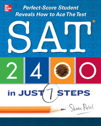 Imagen de portada: SAT 2400 in Just 7 Steps 1st edition 9780071780995