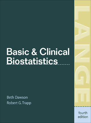 Cover image: Basic & Clinical Biostatistics 4th edition 9780071410175