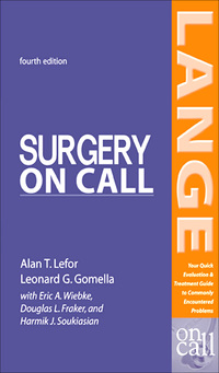 Imagen de portada: Surgery On Call, Fourth Edition 4th edition 9780071402545