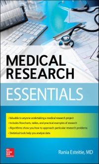 Cover image: Medical Research Essentials 1st edition 9780071781640