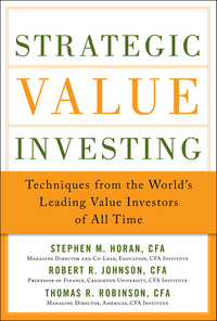 表紙画像: Strategic Value Investing (PB) 1st edition 9780071781664