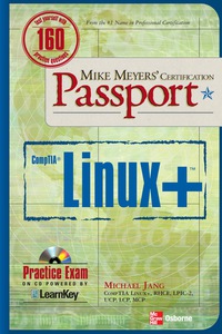 Imagen de portada: Mike Meyers' Linux+ Certification Passport 1st edition 9780071546713