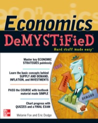 Cover image: Economics DeMYSTiFieD 1st edition 9780071782838