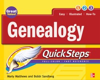 Imagen de portada: Genealogy QuickSteps 1st edition 9780071784207