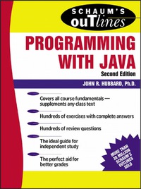 Schaum's Outline of Programming with Java 2nd edition | 9780071420402 ...
