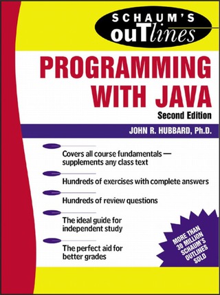 表紙画像: Schaum's Outline of Programming with Java 2nd edition 9780071420402