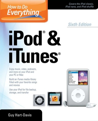 Cover image: How to Do Everything iPod and iTunes 6th edition 9780071786744