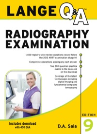 Cover image: Lange Q&A Radiography Examination 9th edition 9780071787215