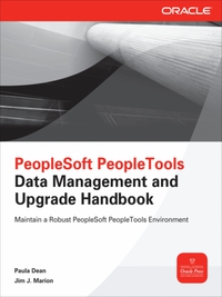 Cover image: PeopleSoft PeopleTools Data Management and Upgrade Handbook 1st edition 9780071787925