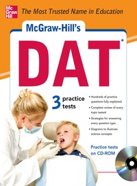 Imagen de portada: McGraw-Hill's DAT 1st edition 9780071787970